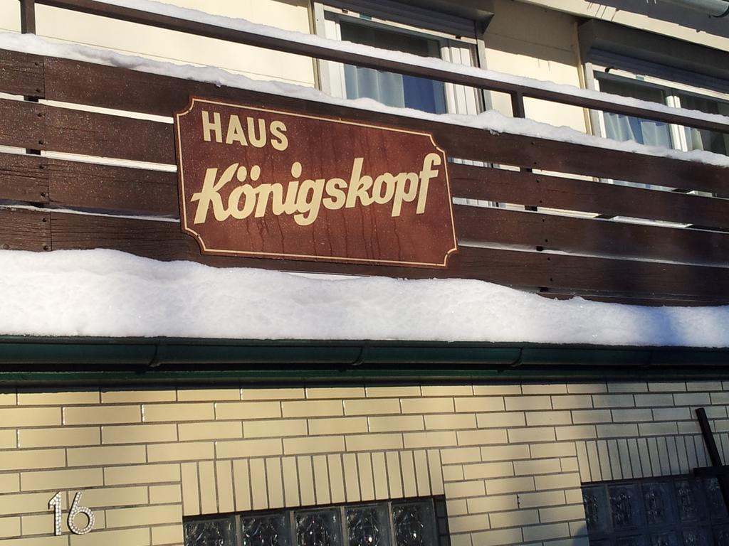 Harzpension Haus Königskopf Braunlage Exterior foto